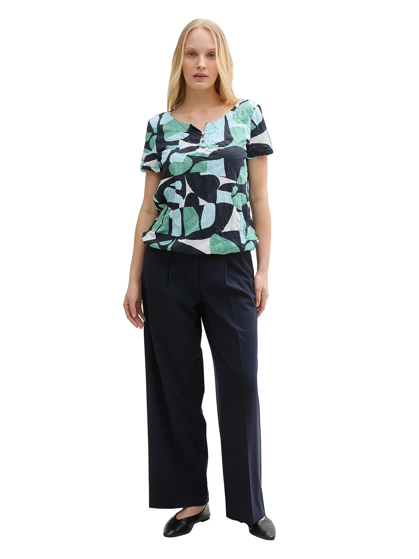 TOM TAILOR | T-Shirt | blau